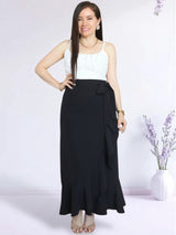 MAXIFALDA ENVOLVENTE COLOR ENTERO