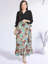 MAXIFALDA ENVOLVENTE ESTAMPADA