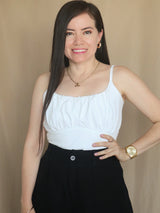 TOP TIRAS BUSTO RECOGIDO