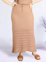 MAXIFALDA TEJIDA COCOS