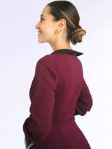 VESTIDO CORTO CON CUELLO