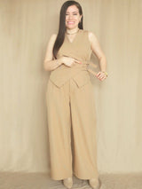 CHALECO CASUAL CON REGULADOR