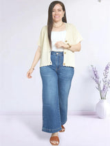 CARDIGAN TEJIDO ESTRELLA