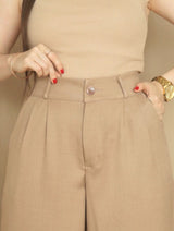 PANTALÓN PALAZO SASTRE LIGERO