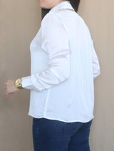 CAMISA BÁSICA GASA COLOR ENTERO