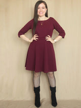 VESTIDO CORTO CON LAZO