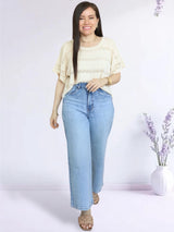 POLO TEJIDO CON FRANJAS