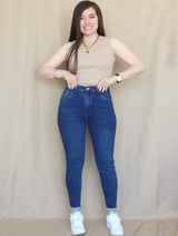 PANTALÓN PITILLO JEAN FOCALIZADO