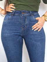 PANTALÓN FLARE JEAN SUPER ESTRETCH WAYI