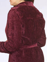 VESTIDO CORTO CAPA CAMISERO GAMUZADO