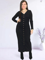 MAXIVESTIDO RIB CAPA