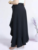 MAXIFALDA ENVOLVENTE COLOR ENTERO