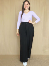 PANTALÓN PALAZO SASTRE LIGERO