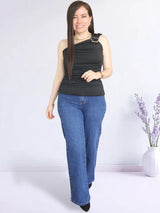 POLO SUPLEX DRAPEADO CON APLICATIVO