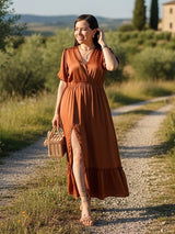 MAXIVESTIDO 2 TIEMPOS LACRE ENTERO