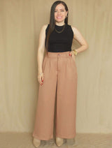 PANTALÓN PALAZO SASTRE LIGERO