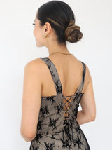CONJUNTO CORSET CON COPAS VIPIUR NEGRO