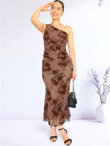 CONJUNTO MESH SIRENA CHOCOLATE