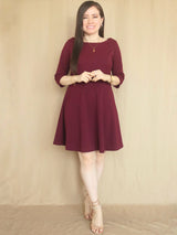 VESTIDO CORTO CON LAZO