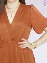MAXIVESTIDO 2 TIEMPOS LACRE ENTERO