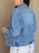 CASACA DENIM CELESTE