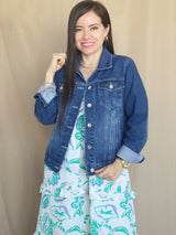 CASACA DENIM AZUL