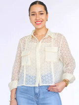 CAMISA LABRADA IMPORTADA