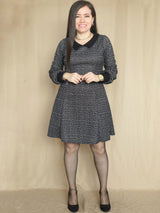 VESTIDO CORTO TWEED