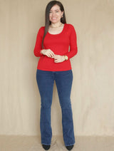 POLO RIB ESCOTE REDONDO