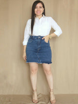 FALDA SHORT JEAN