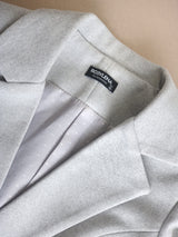 ABRIGO BLAZER CROP PAÑO