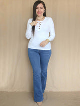 POLO RIB BOTONES EN BUSTO