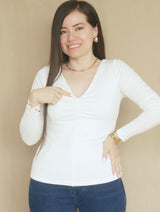 POLO RIB ELÁSTICO EN BUSTO