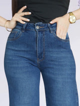 PANTALÓN SEMI PALAZO JEAN PETIT