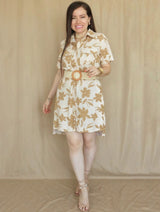 VESTIDO CAMISÓN KAKI