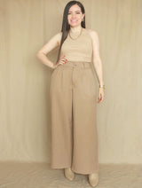 PANTALÓN PALAZO SASTRE LIGERO