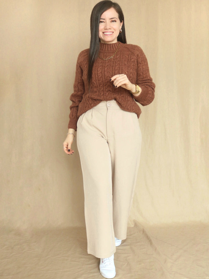 SWEATER TRENZAS