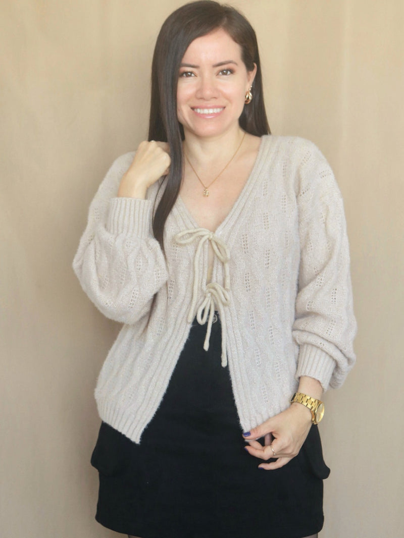 CARDIGAN LAZOS