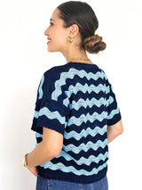POLO TEJIDO ONDAS