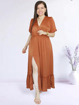MAXIVESTIDO 2 TIEMPOS LACRE ENTERO