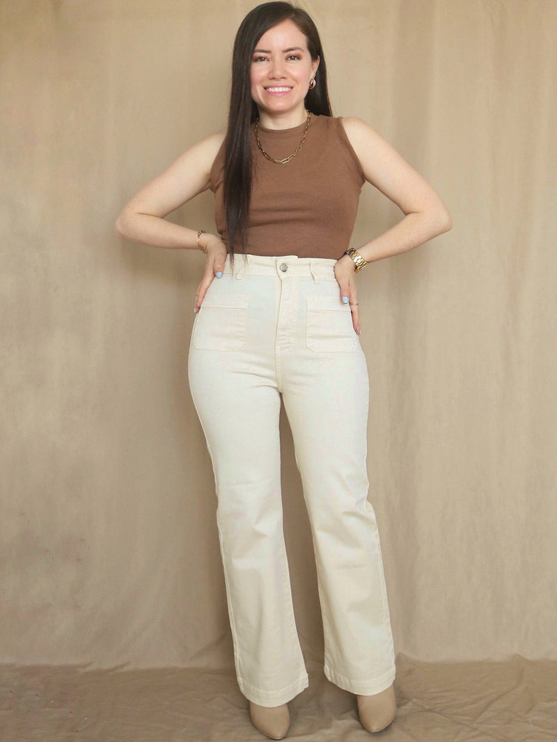 PANTALÓN RECTO DRILL