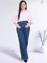 PANTALÓN WIDE LEG JEAN