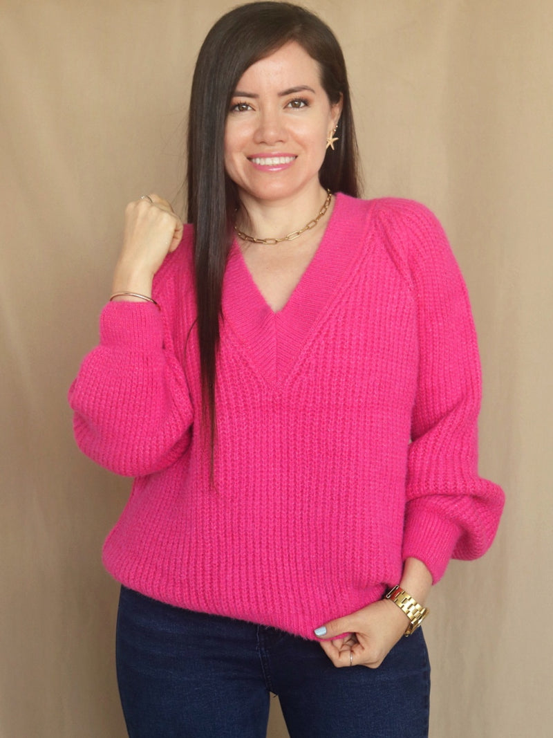 SWEATER CUELLO V