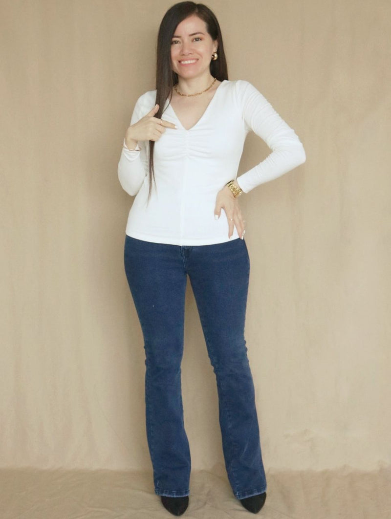 POLO RIB ELÁSTICO EN BUSTO