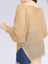 SWEATER TEJIDO MALLA