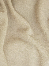 MAXIVESTIDO TIRAS PLIEGUES BEIGE BRILLOS