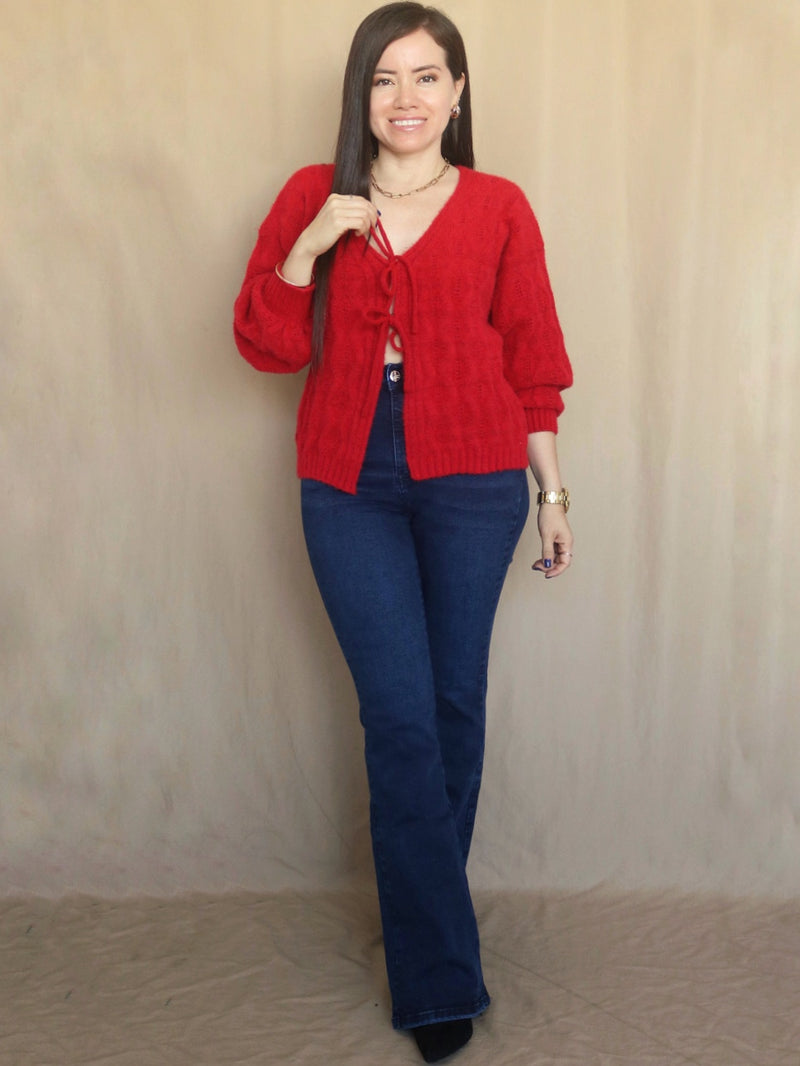 CARDIGAN LAZOS