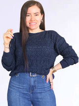 SWEATER CUELLO BARCO