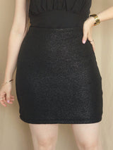 FALDA CORTA BRILLOS