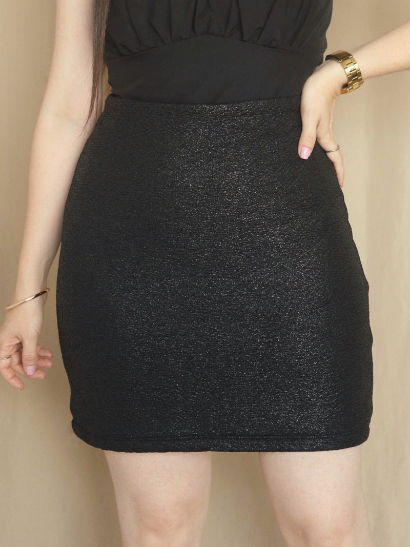 FALDA CORTA BRILLOS